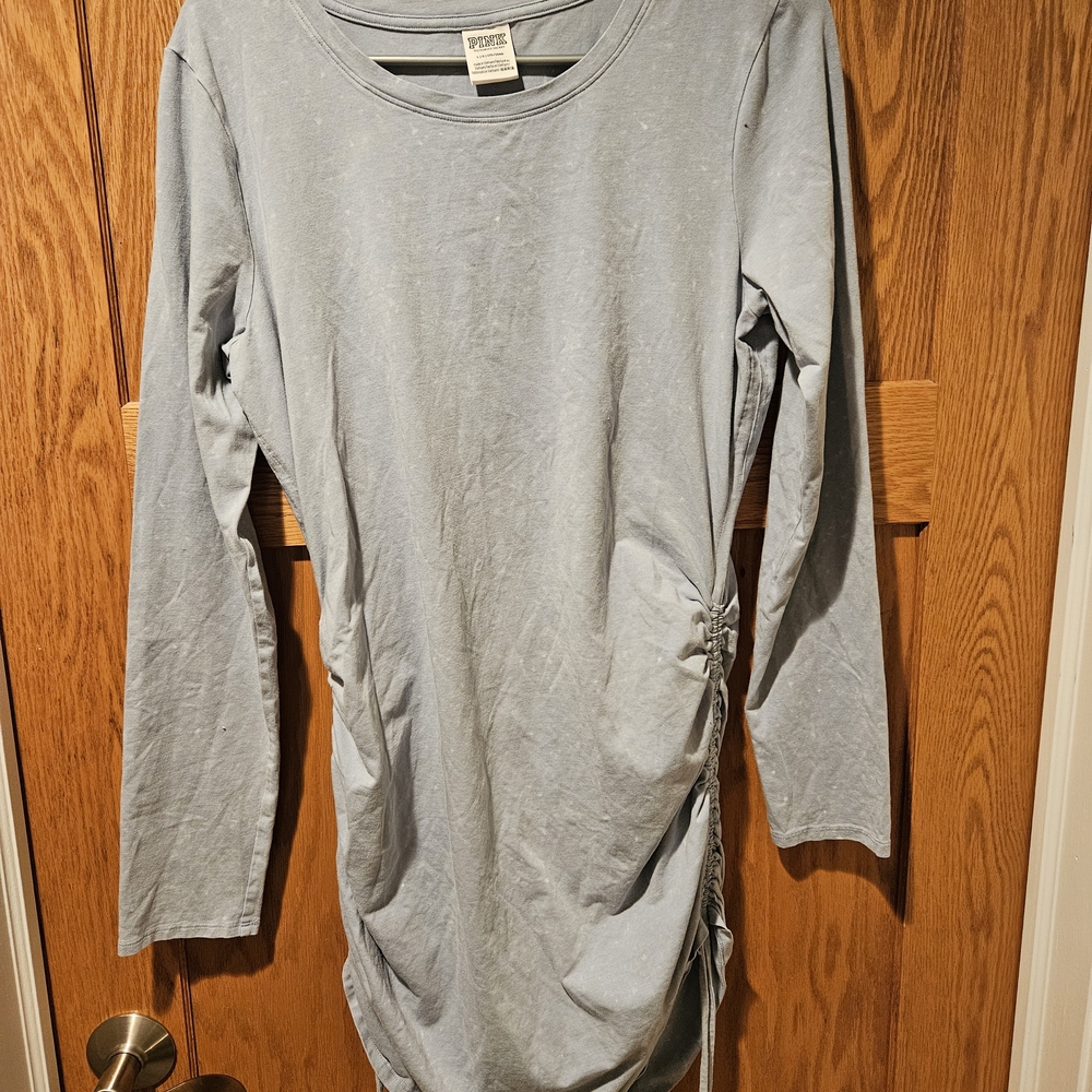 PINK Victoria's Secret Light Blue Cinch Dress